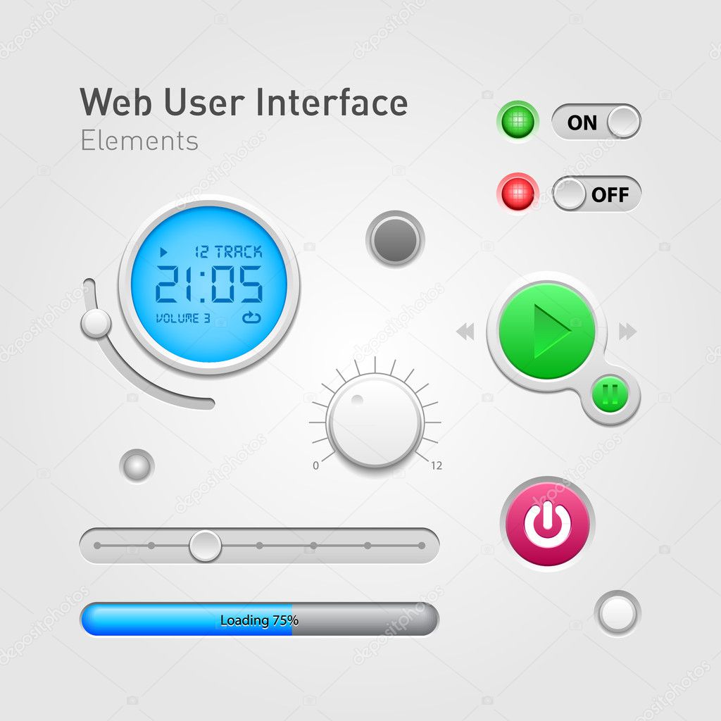Web User Interface Elements