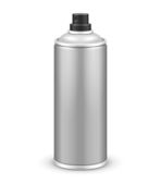 šedá Aerosolový sprej kov 3d láhev může: malovat, graffiti, deodorant