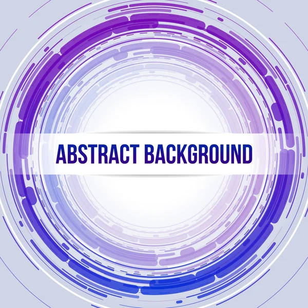 Round Abstract Background Light Blue Violet — Stock Vector