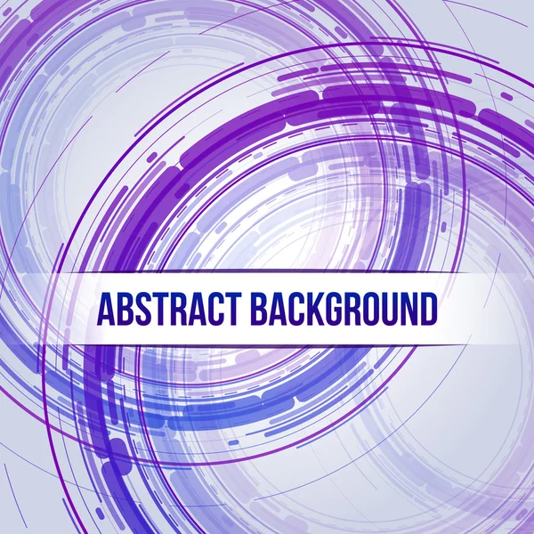 Ronde van abstracte achtergrond licht blauw violet — Stockvector