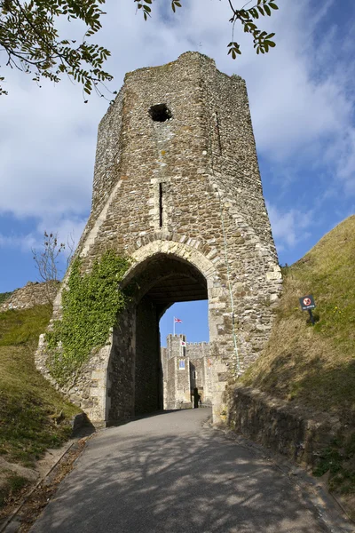 科尔顿的门在多佛尔城堡 — 图库照片