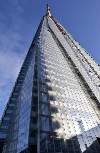 Строящееся здание Shard в Лондоне — стоковое фото