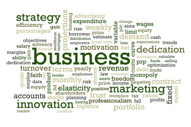 Business Words clipart
