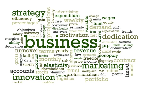 Business Words — Stock Photo, Image
