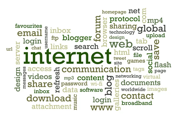Jargão da Internet — Fotografia de Stock