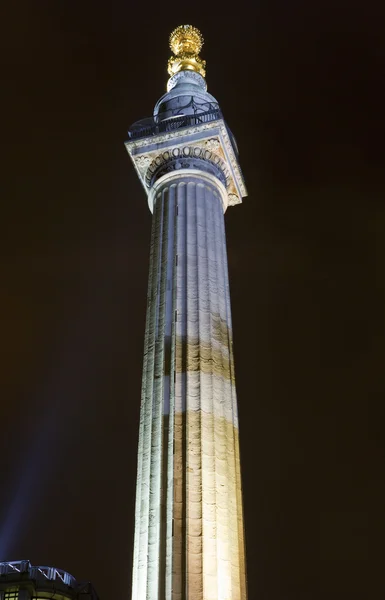 The Monument in London — Stock Photo, Image