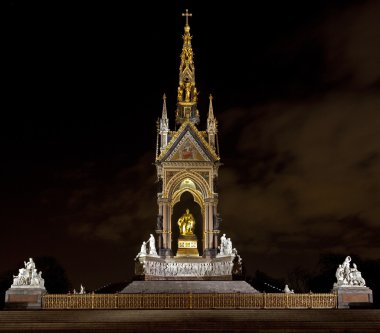 The Albert Memorial in Kensington clipart