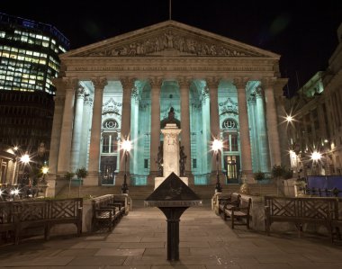 The Royal Exchange in London clipart