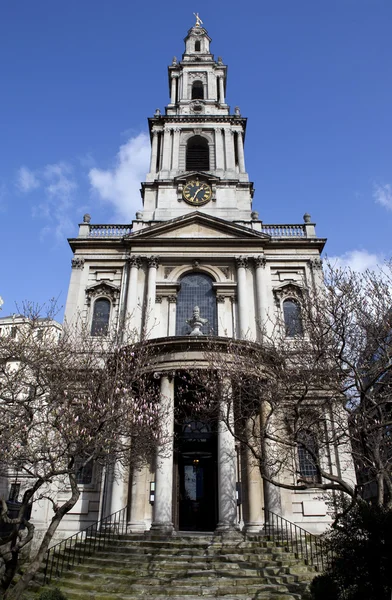 St Mary Le Strand in London — Stock Photo, Image