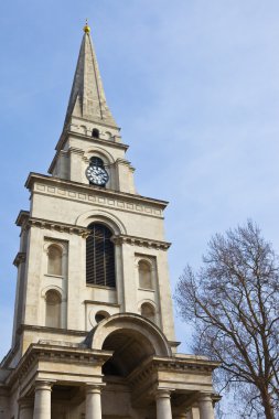 Christ Church Spitalfields in London clipart