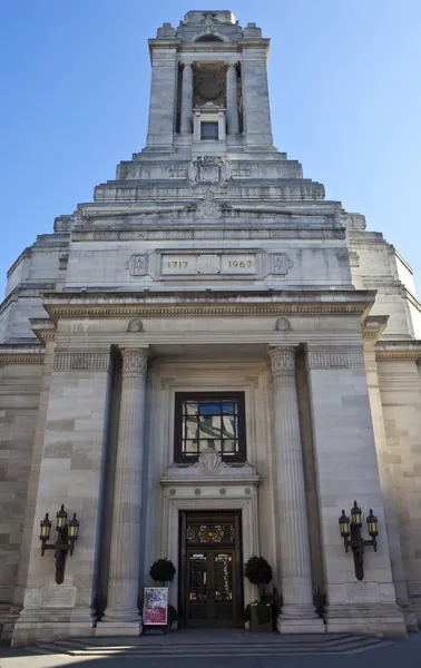 Svobodný zednář je Hall v Londýně — Stock fotografie