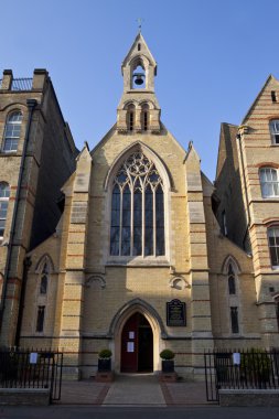 Church of St. Monica's Priory in Hoxton, London clipart