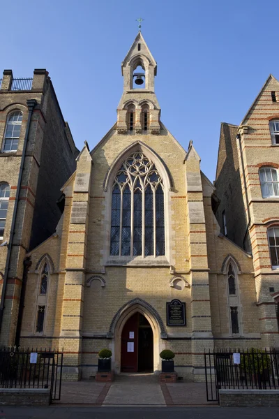 Church of St. Monica's Priory in Hoxton, London — Stock Photo, Image