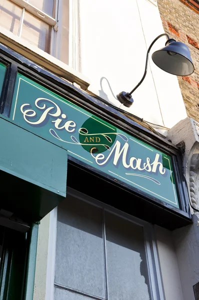 stock image Traditional Pie and Mash Shop in London