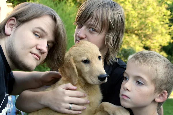 Three Brothers and New Golden — Stock Photo, Image