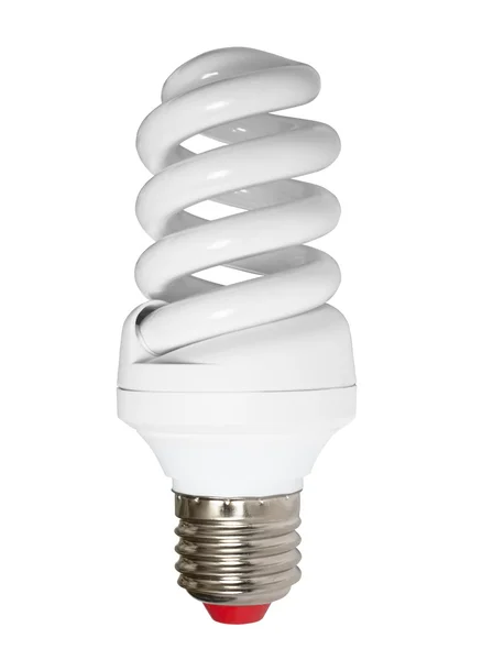 Izole enerji tasarrufu lamba — Stok fotoğraf