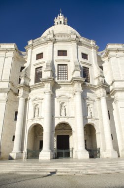 Church in lisbon portugal clipart