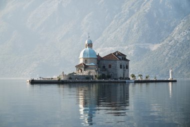 perast kotor Körfezi Karadağ Kilisesi