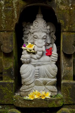 Ganesh heykel bali Endonezya