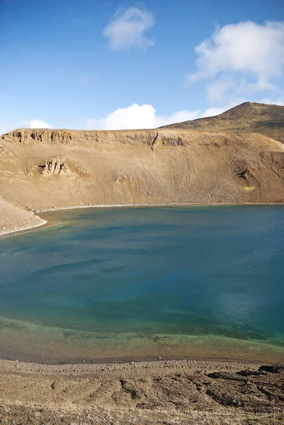Lago vulcanico in Islanda — Foto Stock
