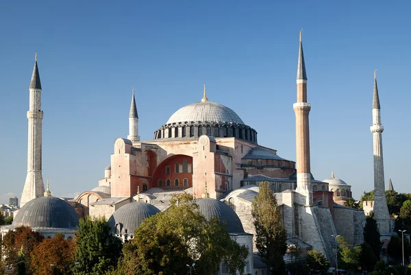 Hagia sophia moschee in Istanbul türkei — Stockfoto