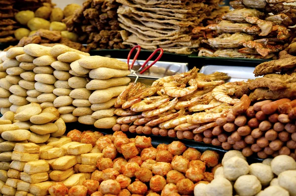 Maleisische snacks in penang Maleisië — Stockfoto