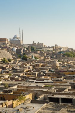 ölü ve citadel Kahire Mısır şehri