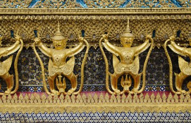 Grand palace Tapınağı detay bangkok Tayland