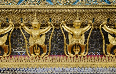 Grand palace Tapınağı detay bangkok Tayland