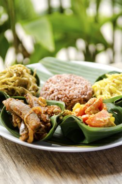 Indonesian food in bali