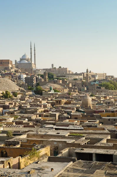 Місто мертвих і цитадель в Каїрі Єгипет — стокове фото