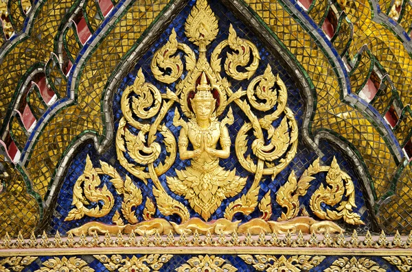 Grand palace temple detail bangkok thailand — Stock Photo, Image