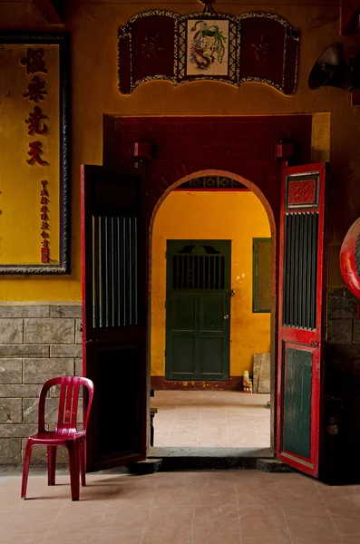 Kina tempel i ho chi minh saigon vietnam — Stockfoto