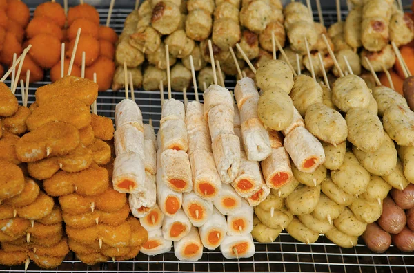 Snacks in penang Maleisië — Stockfoto