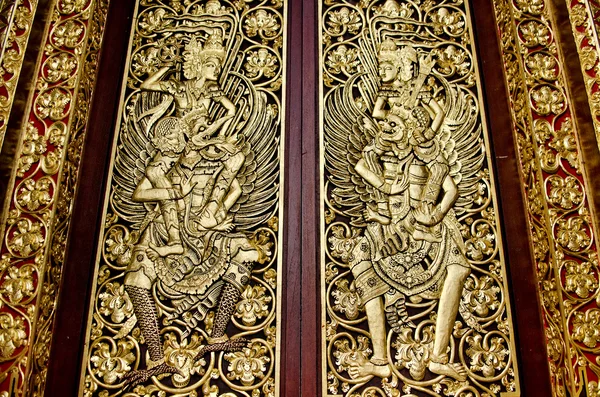 Porta do templo em Bali indonesia — Fotografia de Stock
