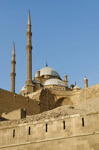 Мечеть в цитадели Каира Египет — стоковое фото