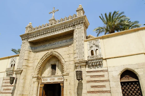 在开罗埃及科普特基督徒教会 — 图库照片