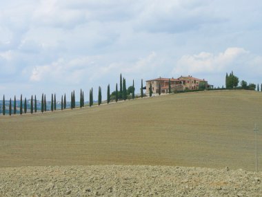 San quirico orcia, Toskana, İtalya