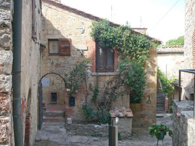 Rocca di castiglione orcia, İtalya