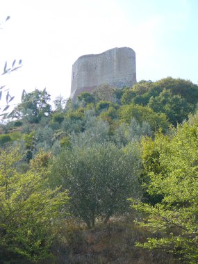 Rocca di castiglione orcia, İtalya