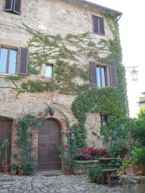 Rocca di castiglione orcia, İtalya