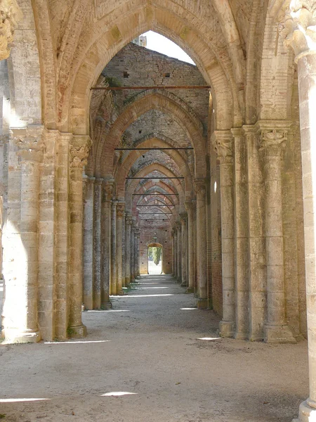 San Galgano修道院 — 图库照片