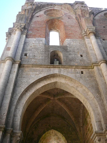 Abadía de San Galgano — Foto de Stock
