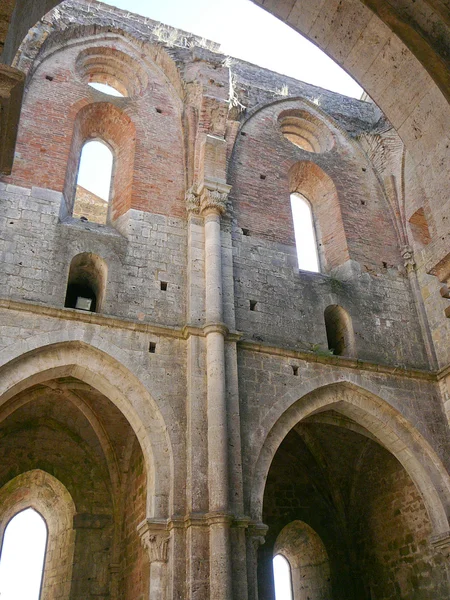 Abdij van San Galgano — Stockfoto