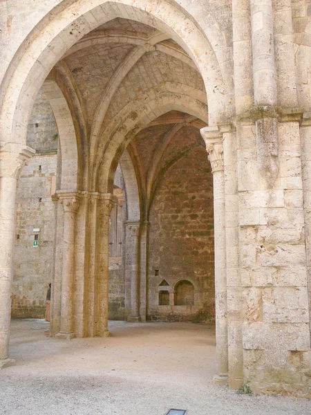 Abtei San Galgano — Stockfoto