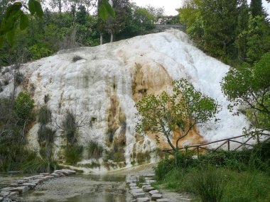 Bagni San Filippo, Tuscany clipart