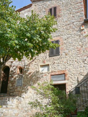 Rocca di castiglione orcia, İtalya