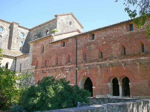 San Galgano修道院 — 图库照片