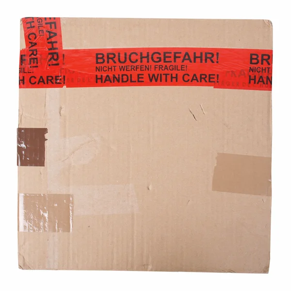 Fragiles Paketpaket — Stockfoto