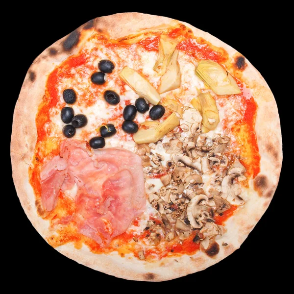Four Seasons Pizza — Stock Photo, Image